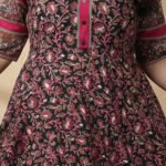 YASH GALLERY Women's Cotton Floral Printed Anarkali Kurta
