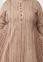 Akiko Women's Rayon Floral Printed A-line Kurti (Maroon) - Image 5